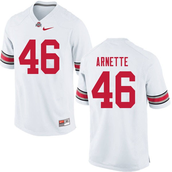 Ohio State Buckeyes #46 Damon Arnette Men University Jersey White